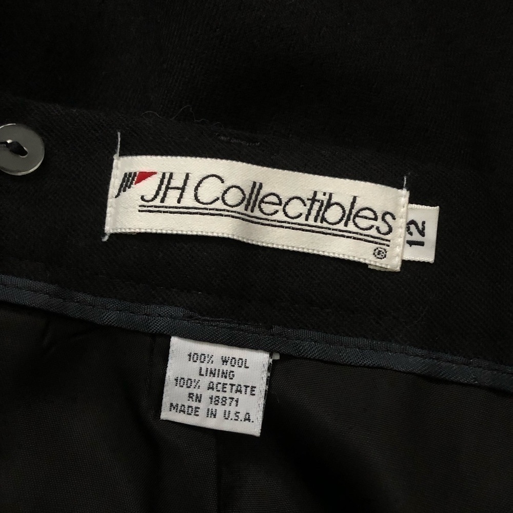 Vintage JH Collectibles Wool Pencil Skirt - Picture 3 of 4